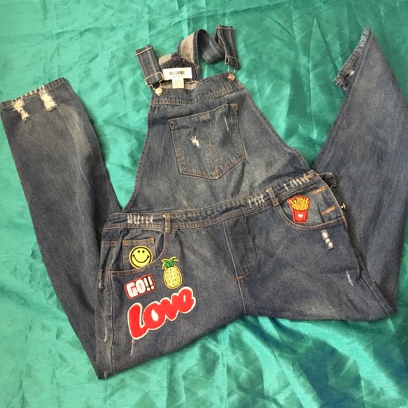 Distressed overall - Picture 4 of 5